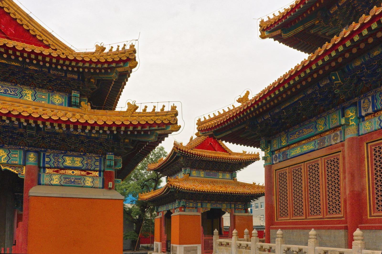 Traditional Chinese Temple Architecture in Beijing